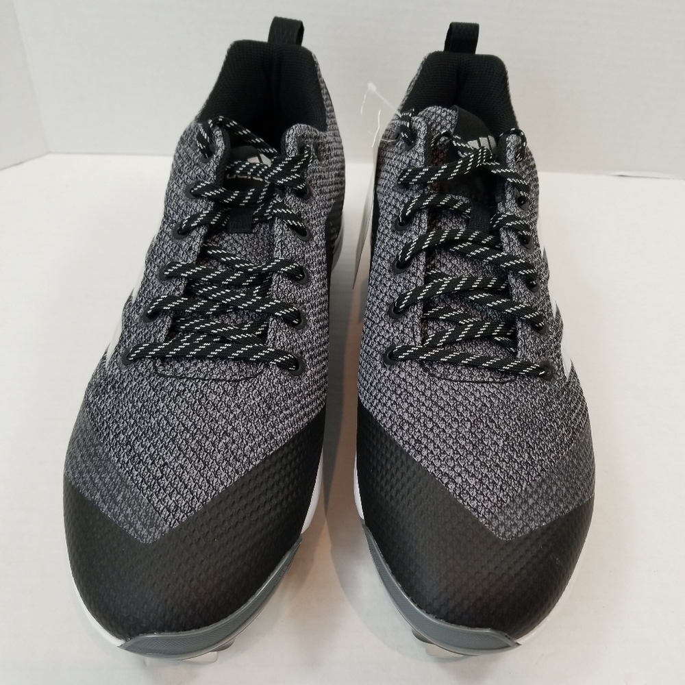 Adidas Poweralley 5 Metal Baseball Cleats - Picture 5 of 8